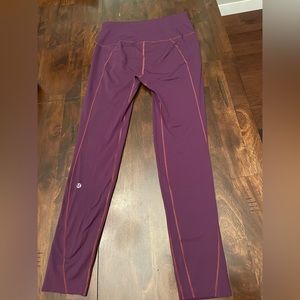Lululemon Leggings Size 8 Like New